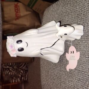Ghost Walking Dog Halloween Decor